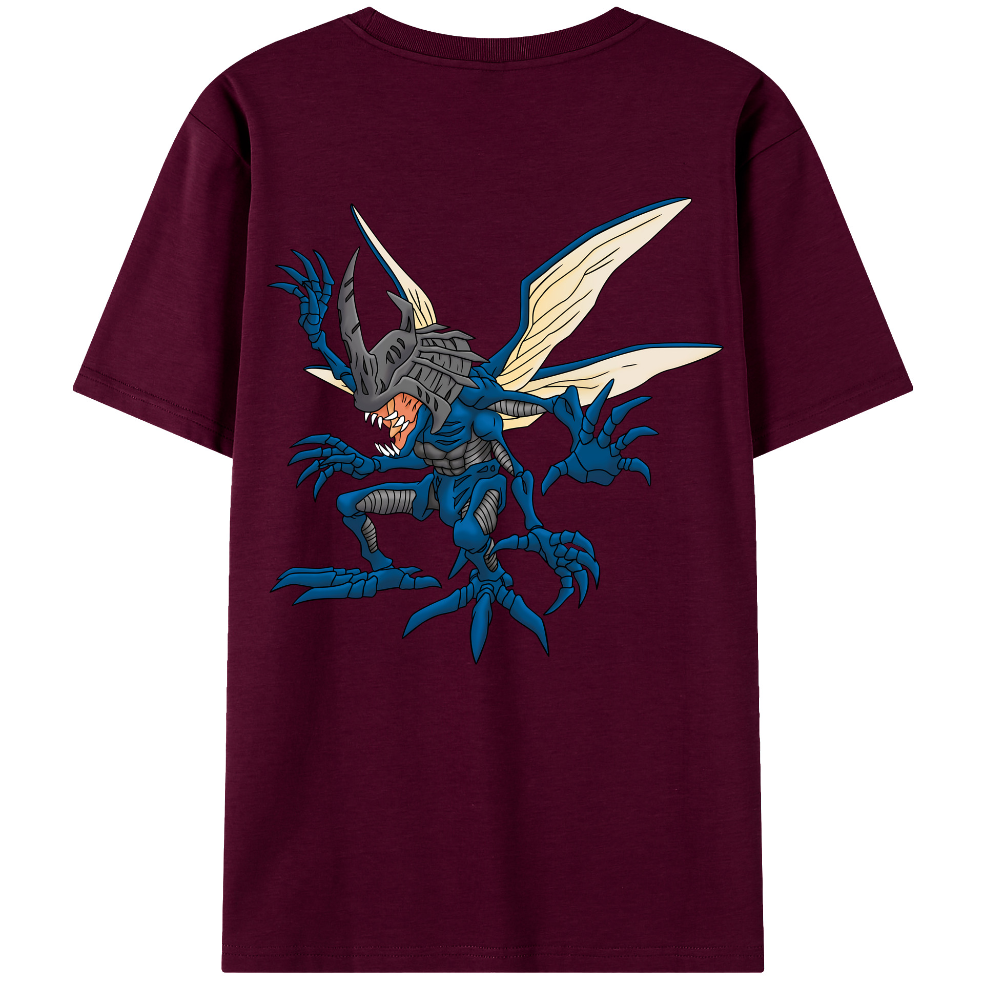 （画像用） Digimon デジタルモンスター/デジモン レディース半袖Tシャツ(バックプリント)